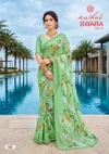 Swara Vol 1 By Kashvi Georgette With Embroidery Lace Saree
